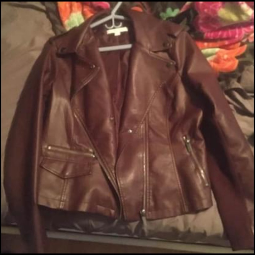 New York & Company motorcycle jacket